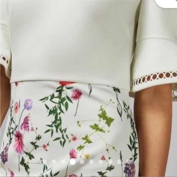 Ted Baker Floral dress size 3 - Picture 6 of 8